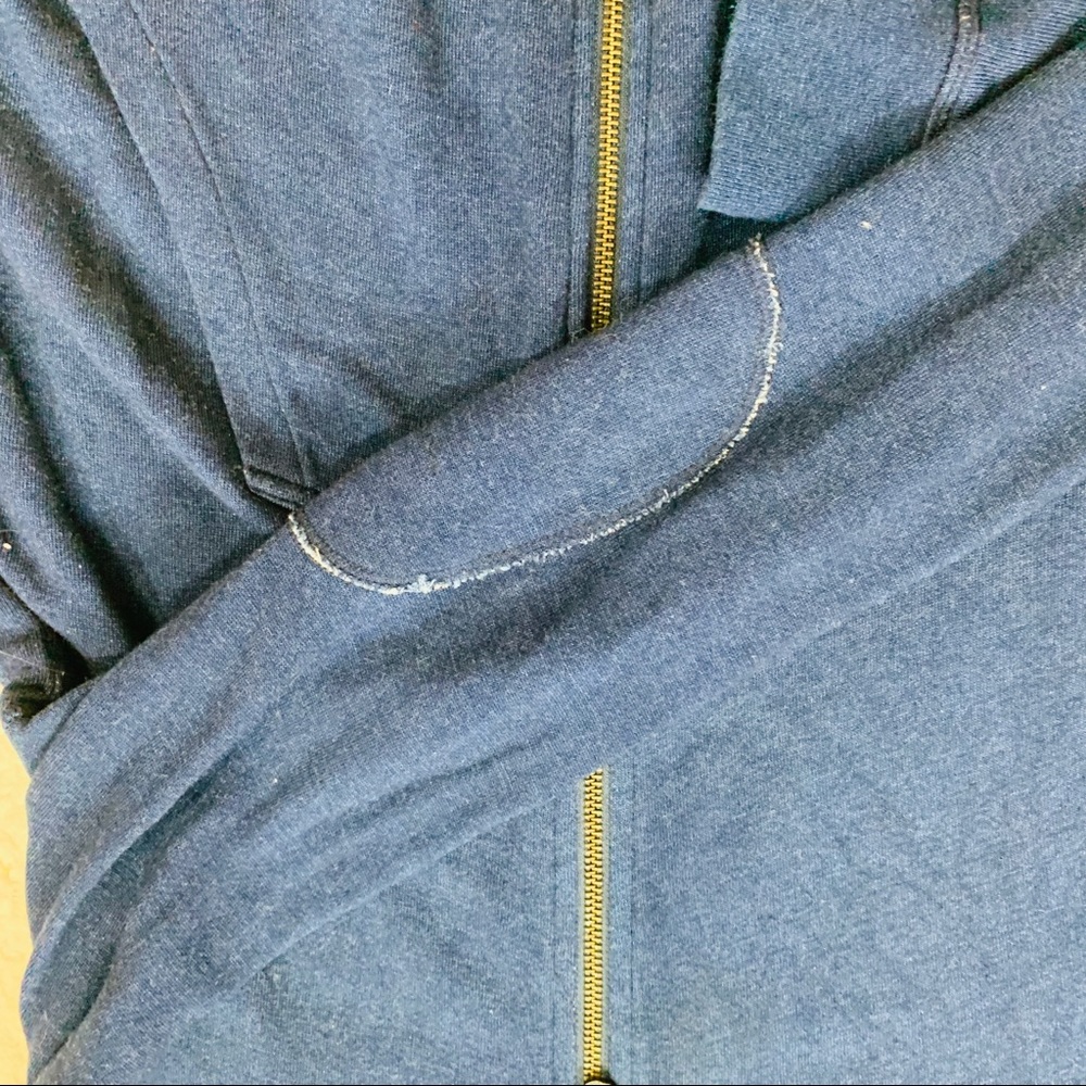 Joe’s jeans men’s navy blue hoodie raw color H - Picture 3 of 7